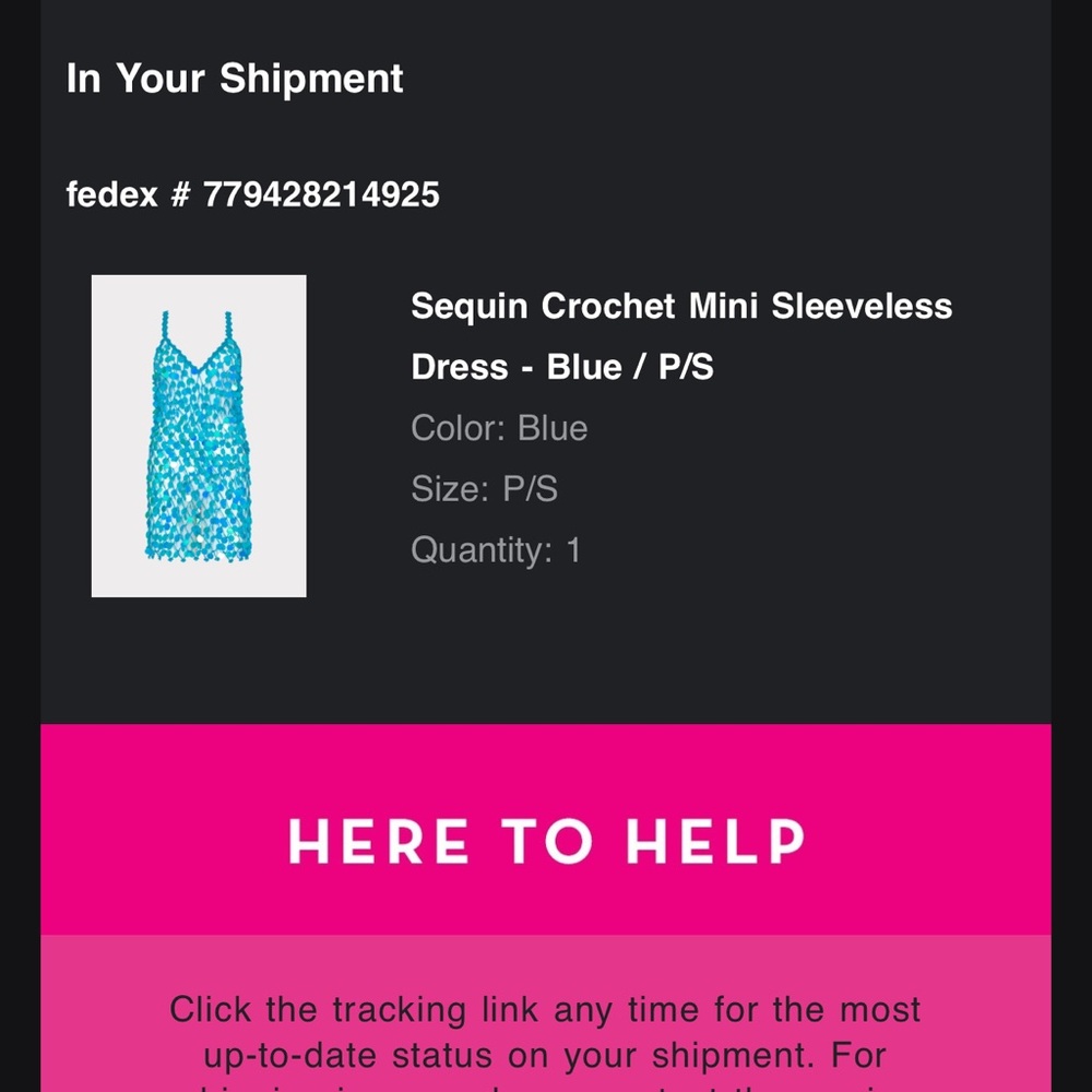 Milly Turquoise Sequin Dress - Picture 3 of 3